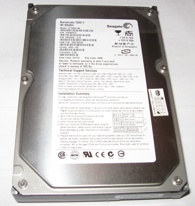 SEAGATE ST3160815AS SATA-II 160GB-7200RPM HARD DRIVES Search Page.
