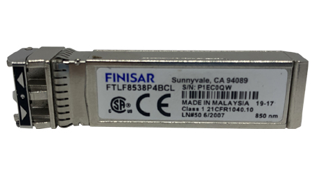 Finisar FTLF8538P4BCL 25.78Gb/s RoHS Compliant Short