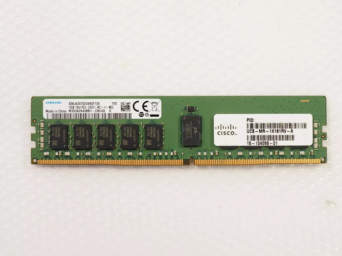 Samsung M393A2K40BB1-CRC0Q 16GB PC4-19200 DDR4-2400Mbps 1RX4