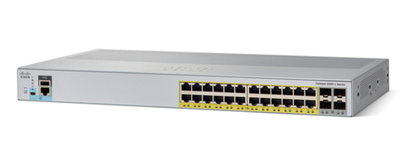 ルーター・ネットワーク機器 CISCO WS-C2960L-24TC-LL Cisco WS-C2960L-24TQ-LL Catalyst 2960L-24TQ-LL Managed 24 Ports Switch