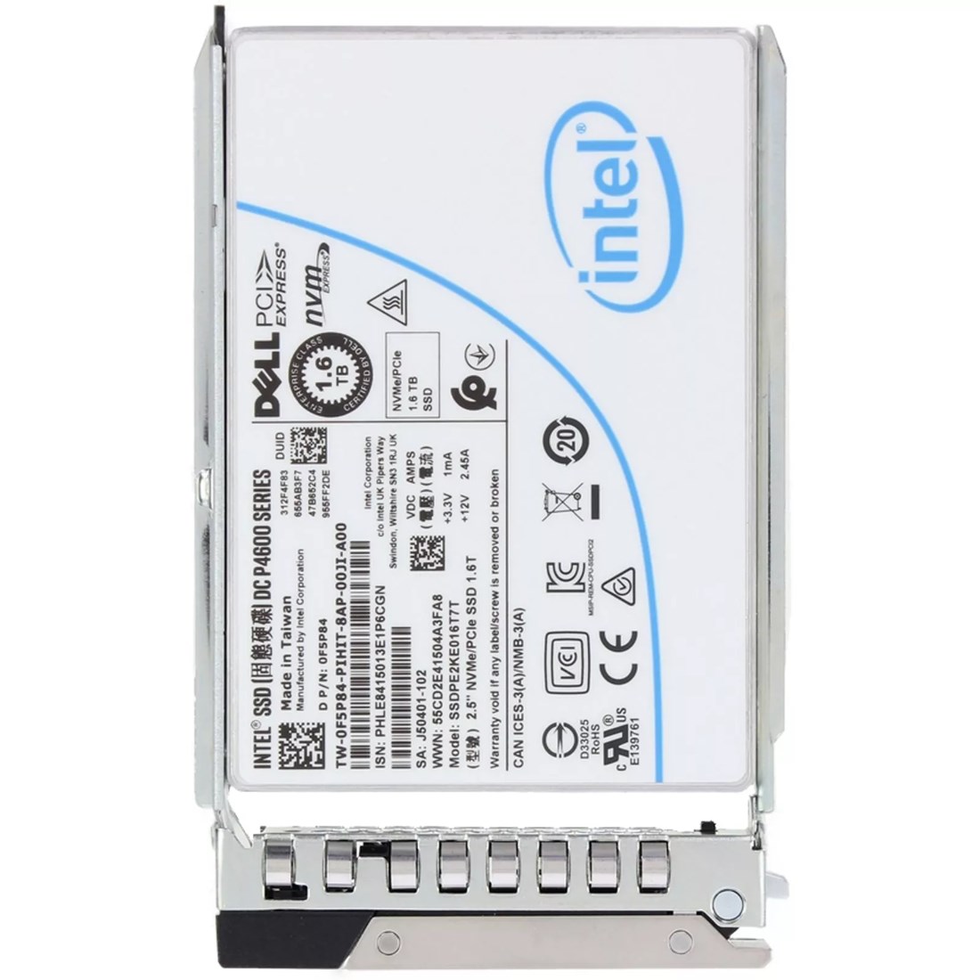 Dell F5P84 1.6TB TLC NVMe SSD 2.5