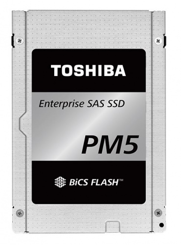 Toshiba SDFBE84DAB01 3.84TB BiCS Ri SIE TLC SAS 12Gbps 512E 2.5in SSD