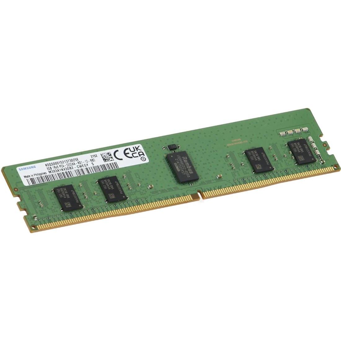Samsung M393A1K43DB2-CWEBY 8GB PC4-25600 DDR4-3200Mbps 1RX8 ECC