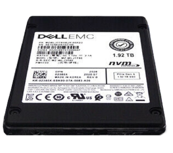 Samsung PM1733 MZWLJ1T9HBJR-00AD3 SSD 1.92 TB PCIe 4.0 x4