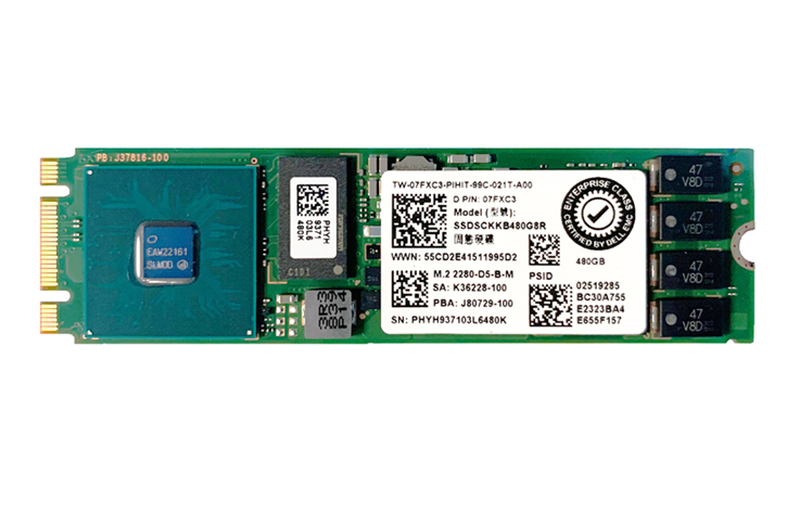 Dell 7FXC3 480GB SATA-6Gbps M.2 RI TLC Solid State Drive for