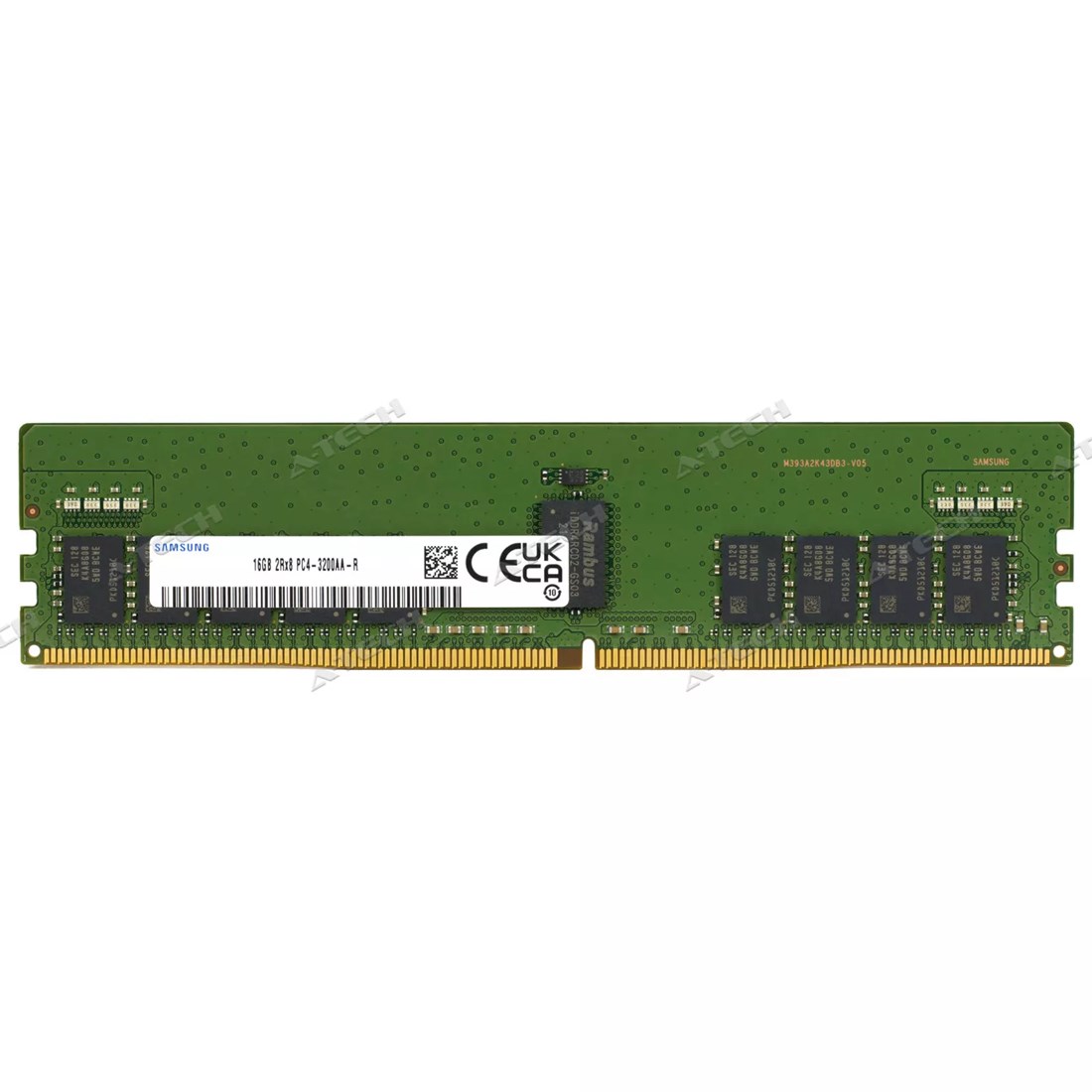 Samsung M393A2K43DB3-CWEGY 16GB PC4-25600 DDR4-3200Mbps 2RX8 ECC