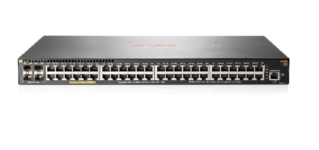 HPE JL357-61101 Aruba 2540 48G PoE+ 4SFP+ Switch 48 Ports Managed