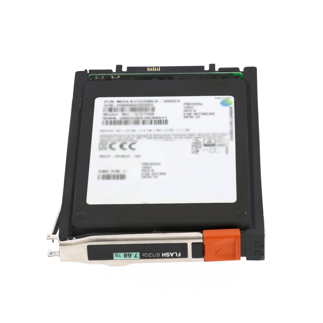 EMC D4-2SFXL2-7680 2.5Inch 7.68TB SAS-12GBP/s Enterprise Solid