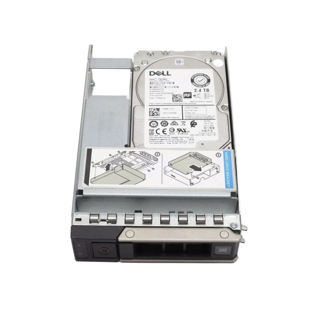 Dell 161-BCLK Hybrid 2.4TB 10K SAS 12Gbps 512e 256MB 2.5(3.5)
