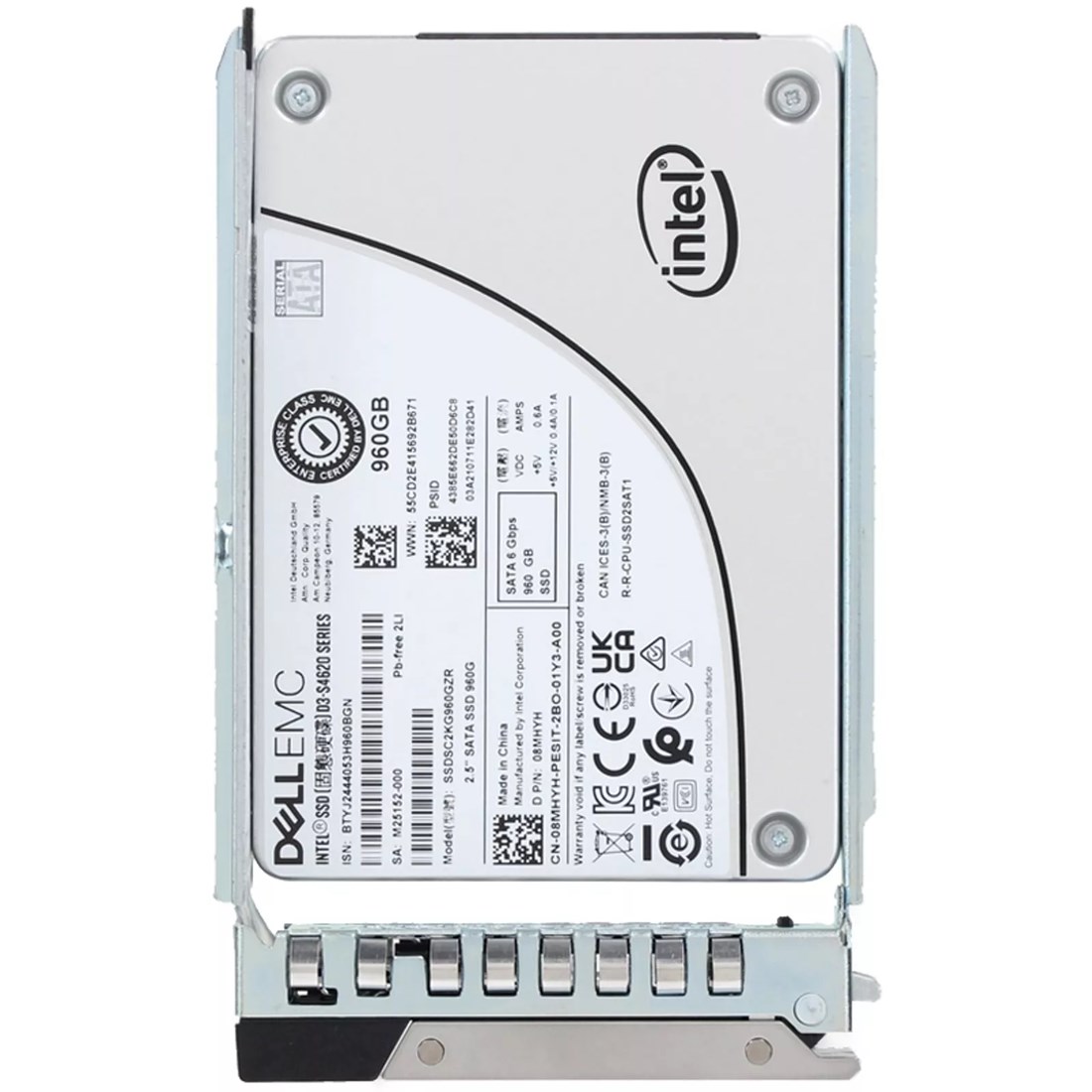 Dell DYMD0 960GB SATA-6Gbps Mixed Use 3DWPD 2.5-inch Hot-Plug SSD New