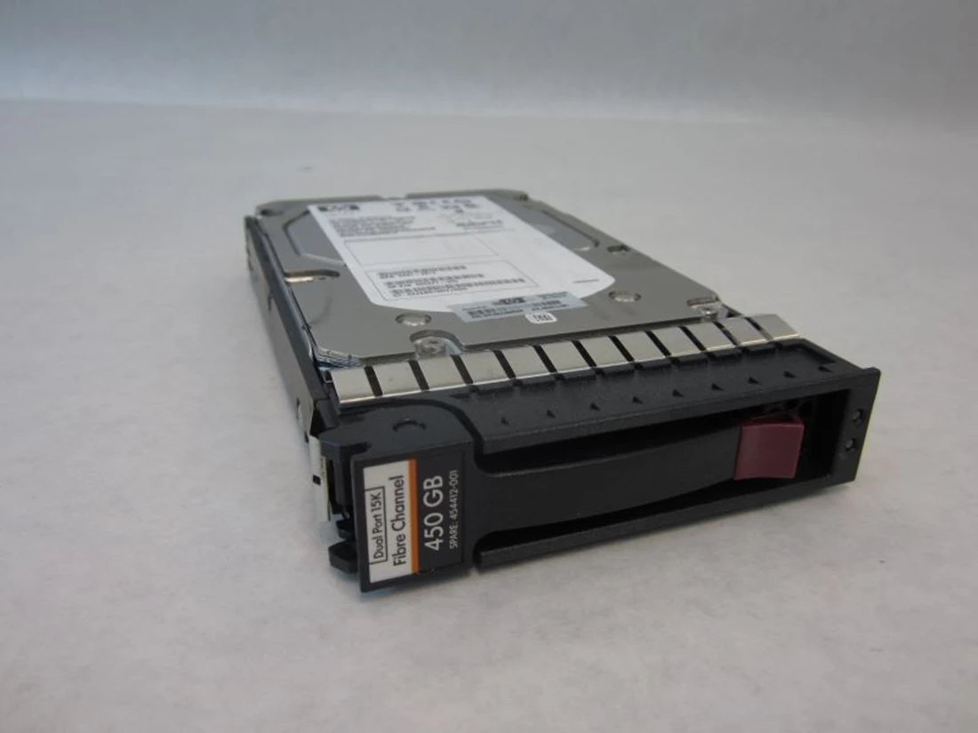 HPE M6412 AG803A Hard drive - 450 GB - Fibre Channel Refurbished