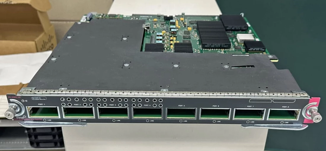 Cisco WS-X6908-10G-2T Catalyst 6900 Series 8-Port Expansion Module Ref Cisco WS-X6908-10G-2T Catalyst 6900 Series 8-Port Expansion Module Ref