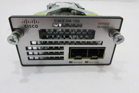 Cisco C3KX-SM-10G 10G Service Module Expansion Module 2 Ports