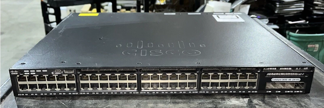 Cisco Catalyst WS-C3650-48TD-L Managed Switch 48 Ethernet Ports