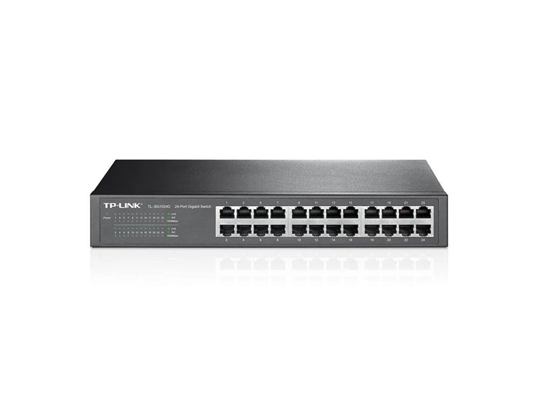 TP-LINK TL-SG1024D 24-port Gigabit Desktop Switch