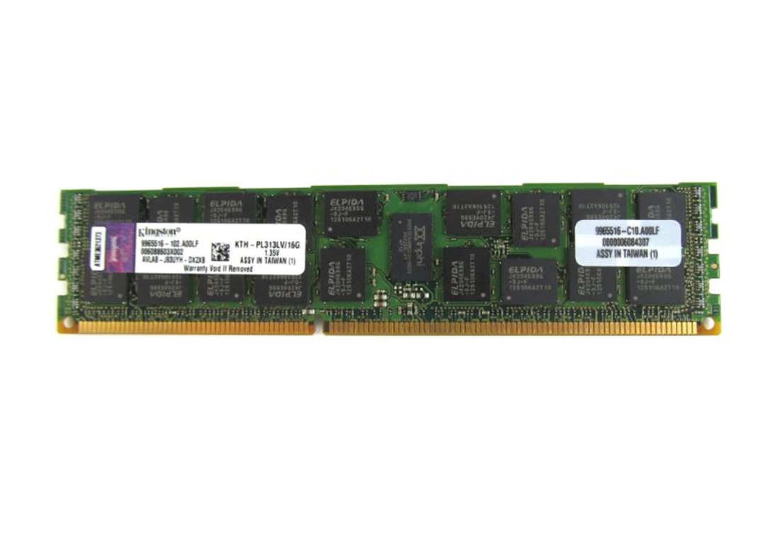 Kingston KTH-PL313LV/16G 16GB PC3-10600 DDR3-1333MHz 2Rx4 ECC Memory