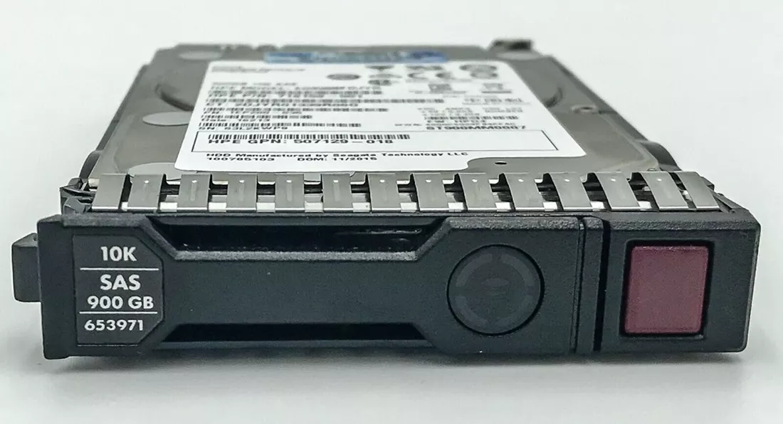 HPE 652589-S21 Hard Drive 900 GB SAS 6Gb/s Refurbished
