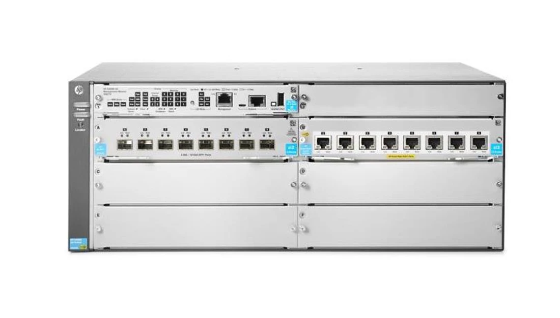 HPE Jl002A 5406R 8P Sfp+(No Psu)/8P 10Gbase-T v3 zl2 Switch