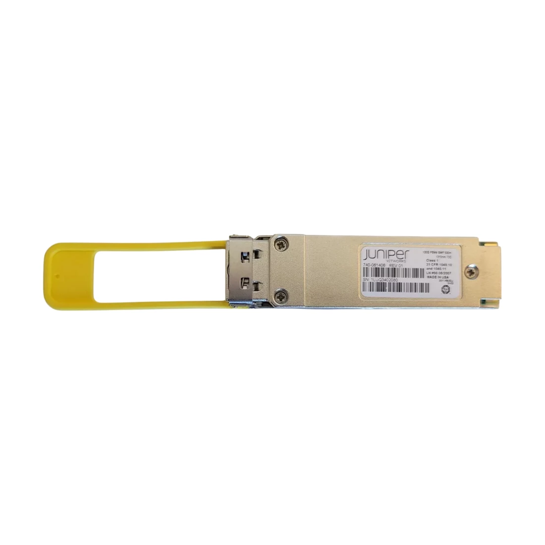 Juniper Networks JNP-QSFP-100G-PSM4 QSFP28 100GBASE-PSM4 optics for up to 2 km transmission over parallel SMF