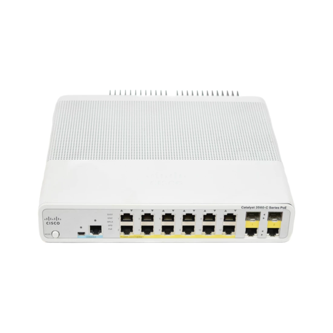 Cisco Catalyst Compact WS-C3560C-12PC-S Managed Switch 12 PoE Ports