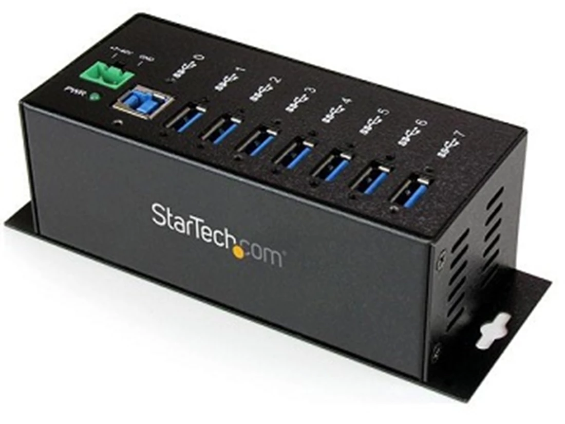 STARTECH - 7 PORT METAL INDUSTRIAL USB 3.0 HUB