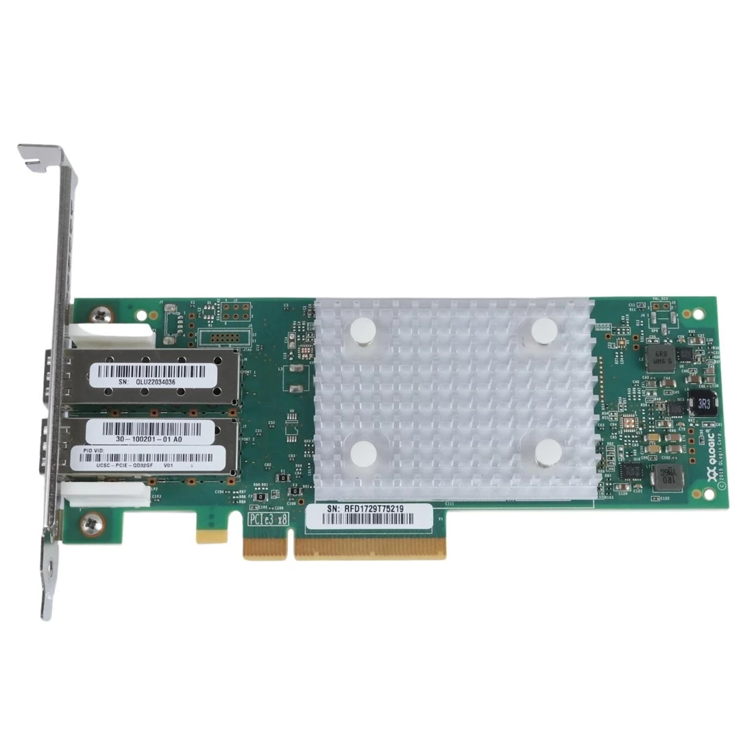 CISCO UCSC-PCIE-QD32GF QLOGIC QLE2742 Dual Port 32G Fibre Channel HBA