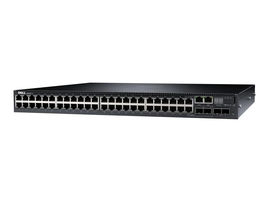 Dell N3048 Managed L3 Switch 48X10Gigabit SFP+ Ports