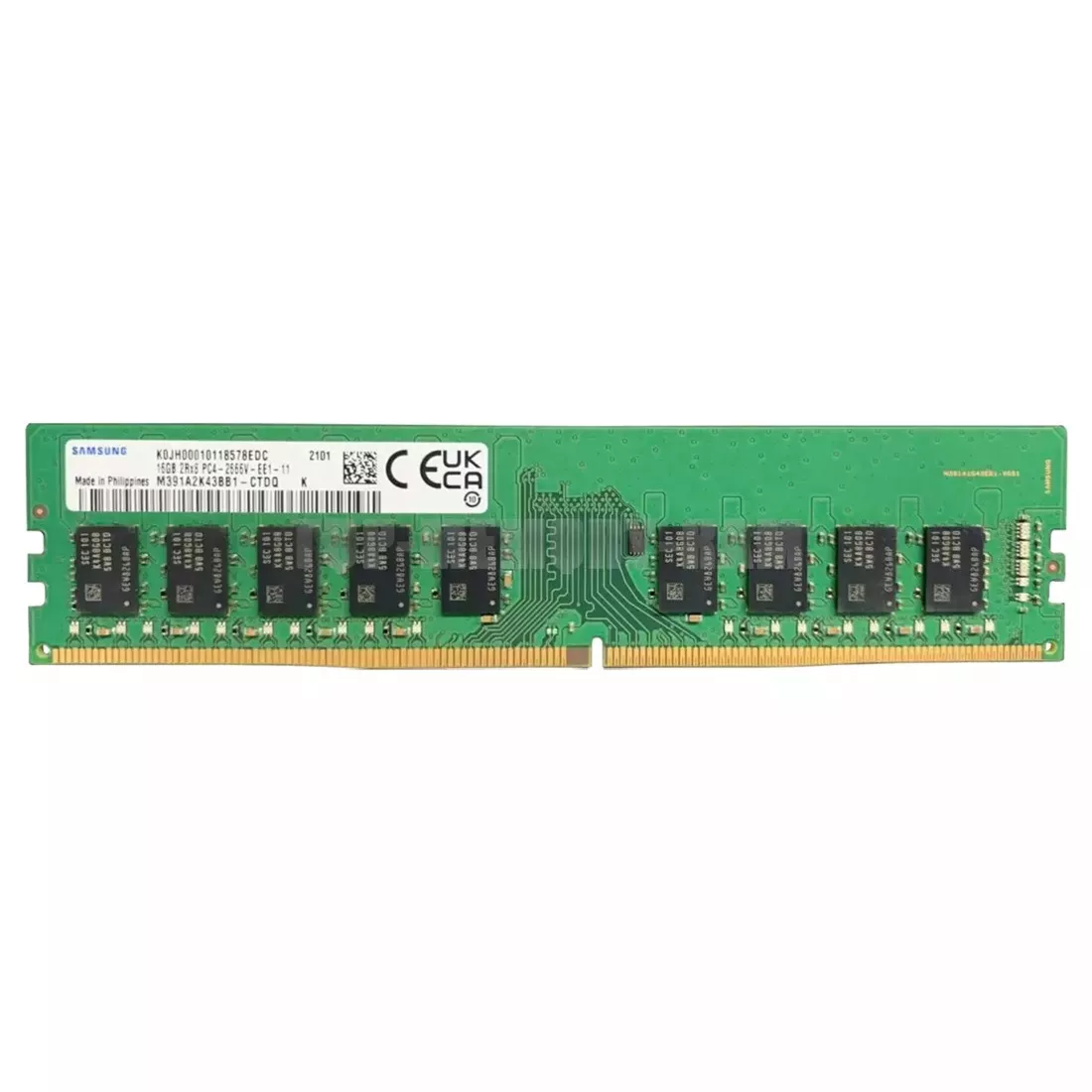 Samsung M391A2K43BB1-CTD 16GB PC4-21300 DDR4-2666Mhz 2RX8 ECC Memory