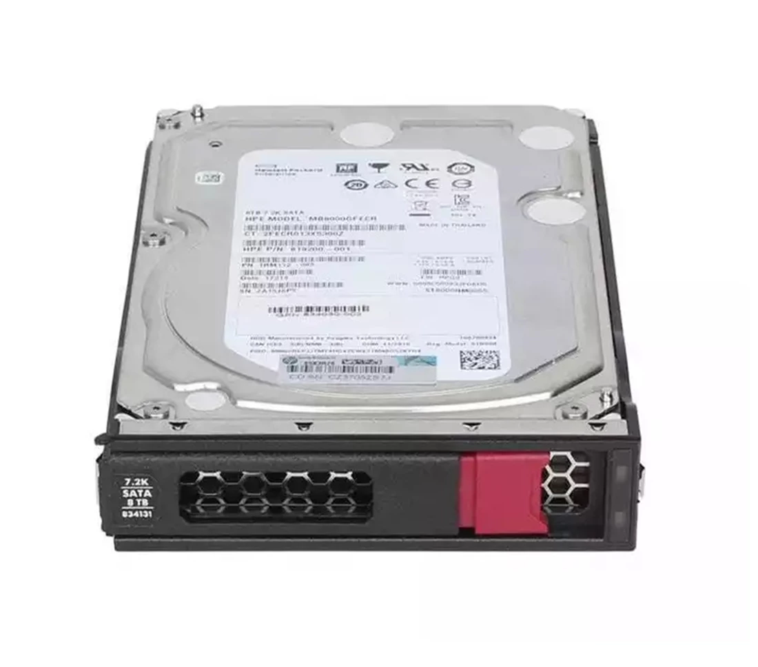 HPE 834028-B21 Midline 8Tb 7.2k SATA 6g Lff 512e Hard Drive HPE 834028-B21 Midline 8Tb 7.2k SATA 6g Lff 512e Hard Drive