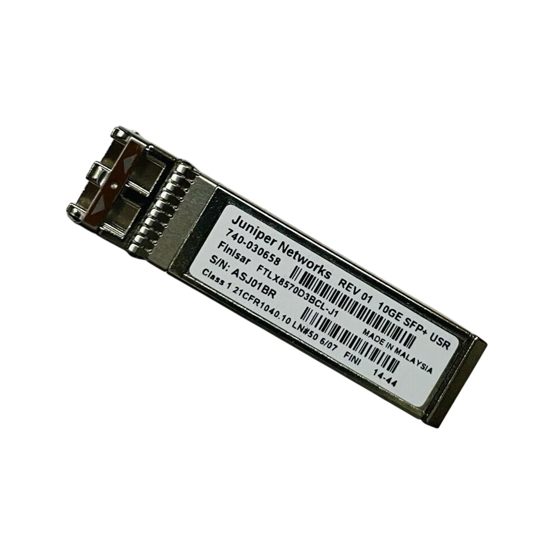 Juniper Networks 740-030658 10GbE Ethernet SFP+ USR 100m Optical Transceiver