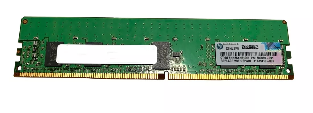 HPE 805347-S21 8GB PC4-19200 DDR4-2400MHz 1Rx8 ECC Memory