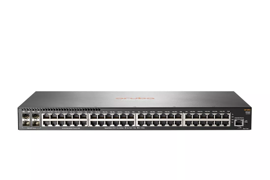 HPE JL260-61001 Aruba 2930F 48G 4SFP Switch F/S