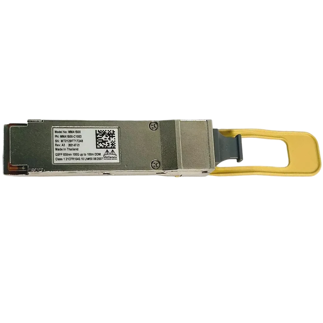 Mellanox MMA1B00-C100D 100Gb/s QSFP28 Optical Transceiver F/s