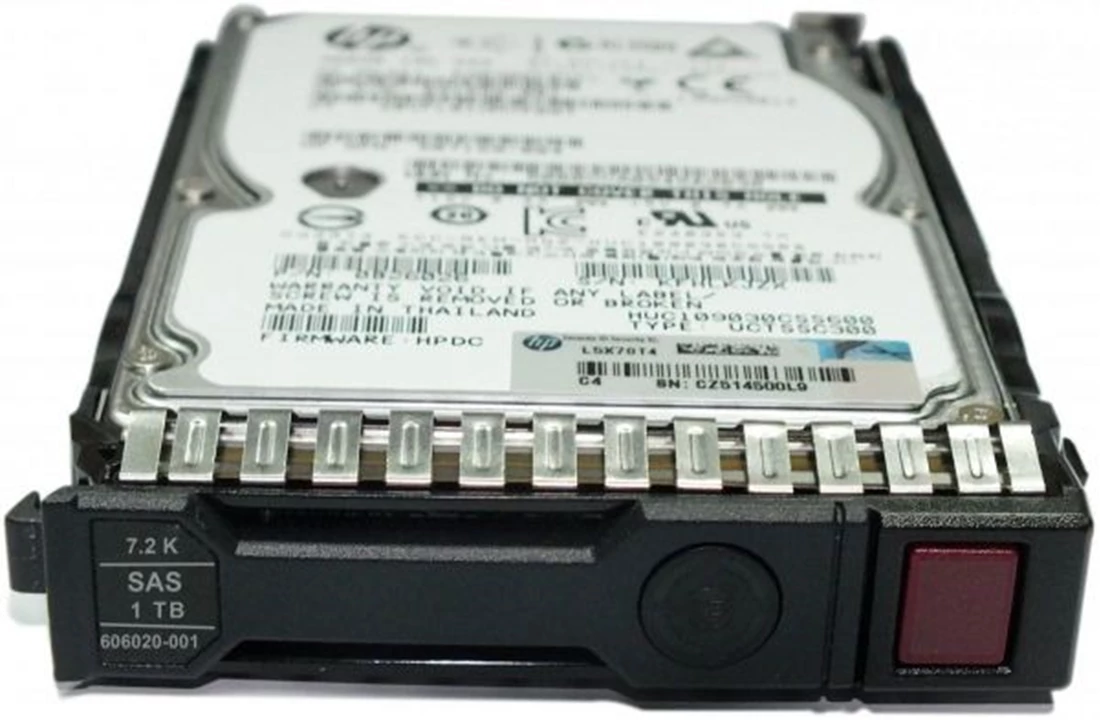 HPE 606020-001 Midline Hard drive 1 TB SAS 6Gb/s Refurbished