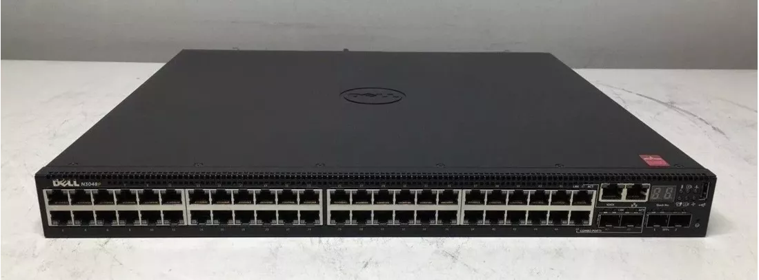 Dell N3048P Managed L3 Switch 48X10Gigabit SFP+ Ports Dell N3048P Managed L3 Switch 48X10Gigabit SFP+ Ports