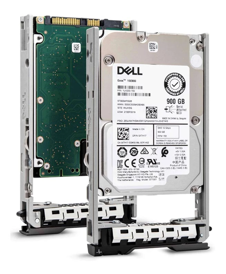 Dell XTH17 900GB 15k SAS 12Gbps 512n 2.5inch Hot Swap Hard Drive 