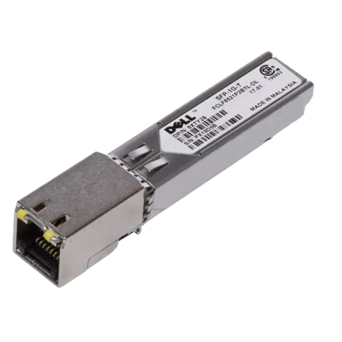PCパーツ DELL - SFP module (SFP-1G-T) Dell SFP-1G-T 1000BASE-T up to 100m SFP Transceiver