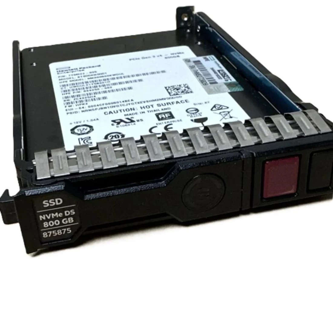 HPE 875595-B21 Mixed Use SSD 800 GB Pci Express 3.0 X4 (NVMe) Refurbished