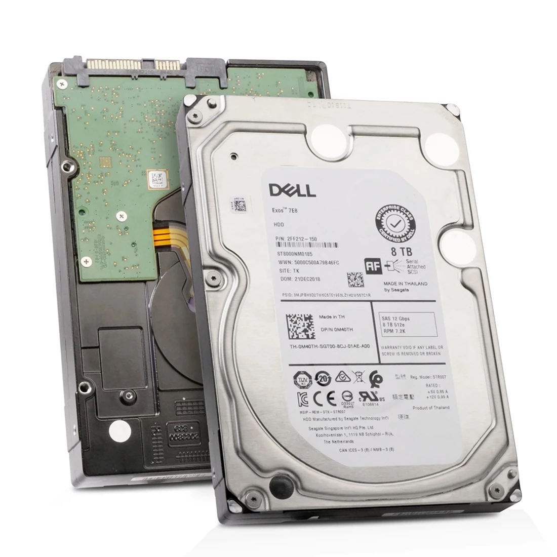 Seagate ST8000NM0185 EC V.5 8tb 7.2K sas-12gbps 256mb 512e 3.5inch hdd