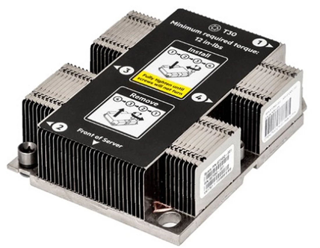 HPE 872452-001 Standard Heatsink for Proliant DL360 G10