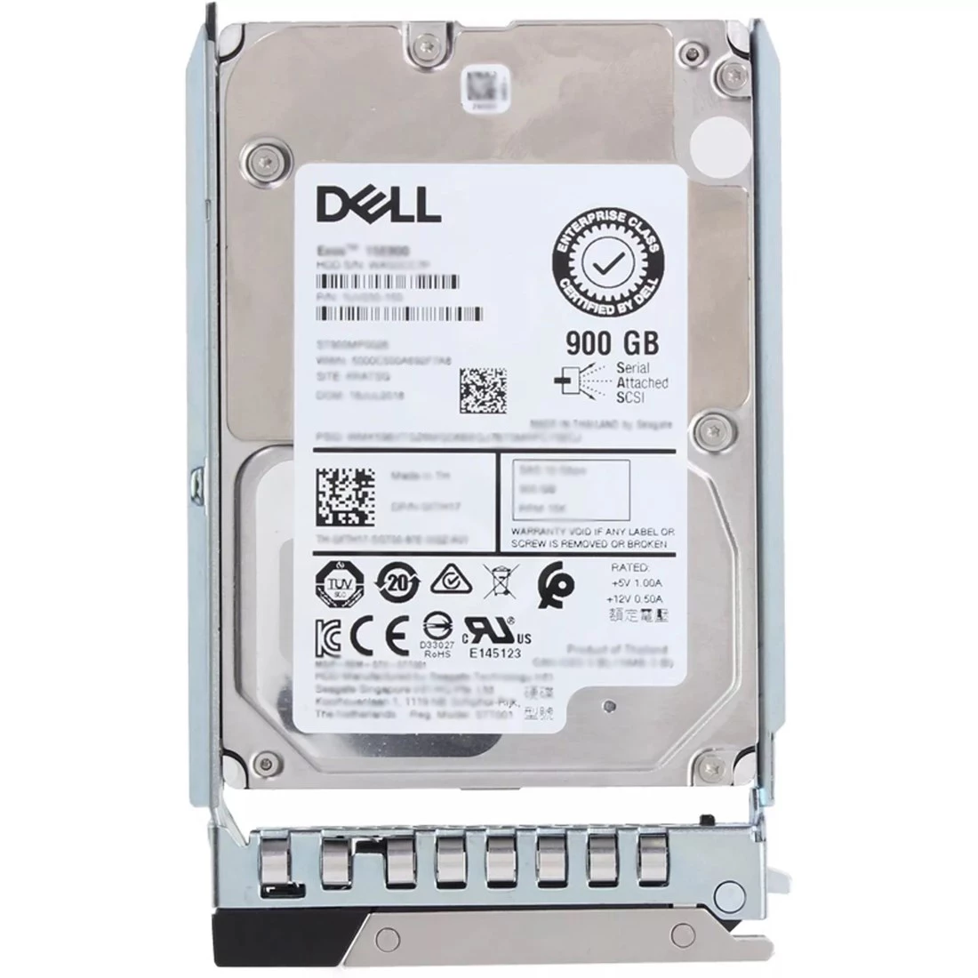 Dell RT8MY 900GB 15k SAS 12Gbps 256MB Buffer 512e 2.5inch 14G Hot Plug Hdd