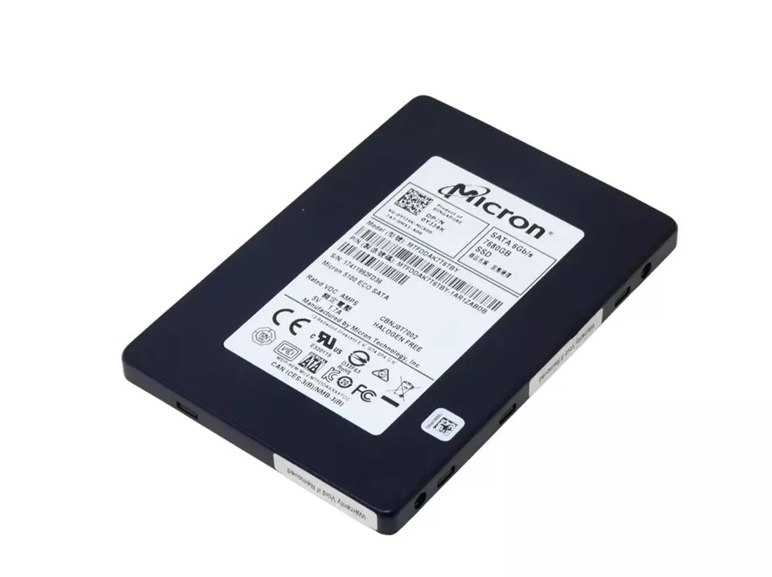 Micron 5100 ECO MTFDDAK7T6TBY-1AR1ZABDB SSD 7.68 TB SATA 6Gb/s