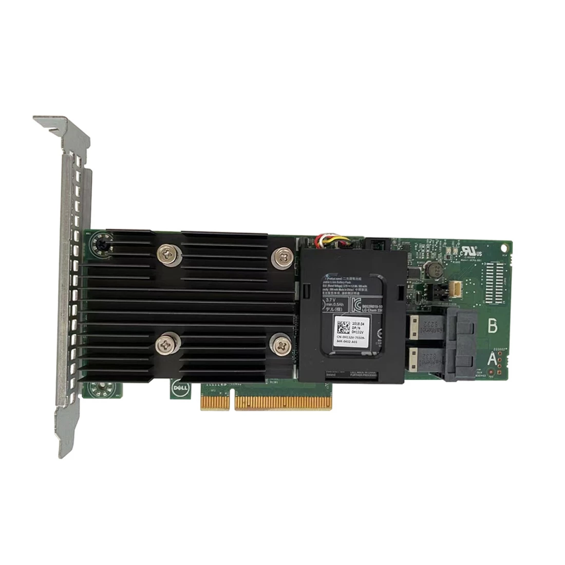 Dell 405-AAOE PERC H730P 12Gb/s PCI-Express 3.0 x8 Two Internal Mini SAS RAID Controller with 2GB NV Flash Backed Cache