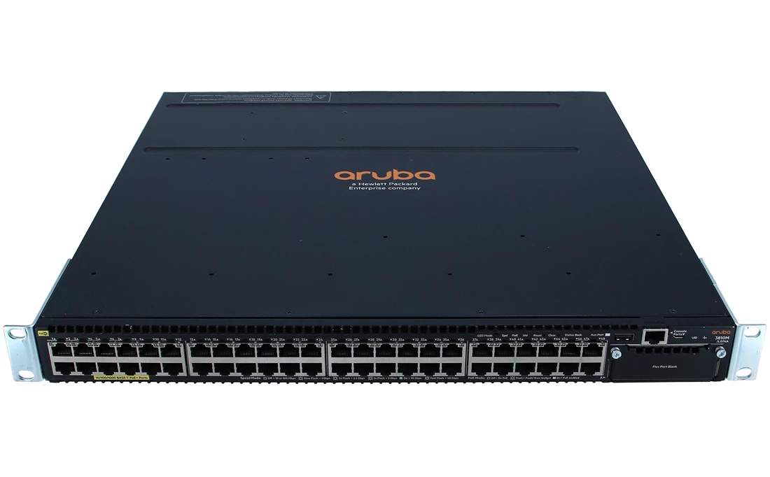 HPE JL074A Aruba 3810M 48G PoE+ 1-slot Switch RENEW
