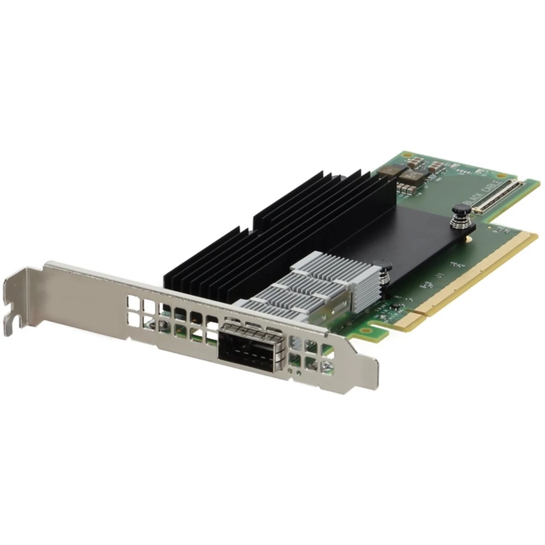 Dell 1GK7G Mellanox ConnectX-6 Single Port VPI HDR QSFP Adapter with Full-Height Bracket No Auxiliary Card