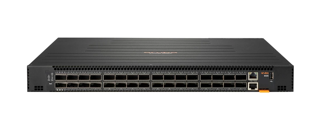 HPE JL636A Aruba 8325-32C 32-port 100G QSFP+/QSFP28 Switch