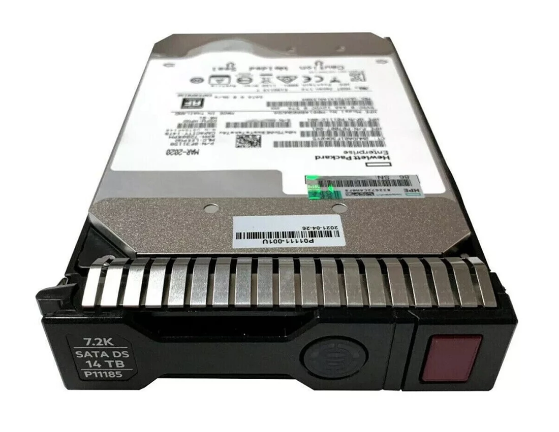 HPE P04386-002 14TB 7.2k SATA 6g Lff 512e Helium Hdd F/s