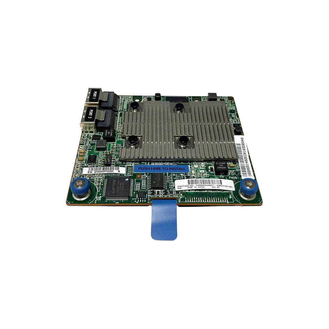 HPE 869103-001 Smart Array P408i-a SR Gen10 (8 Internal Lanes/2GB Cache) 12G SAS Modular LH Controller Ref
