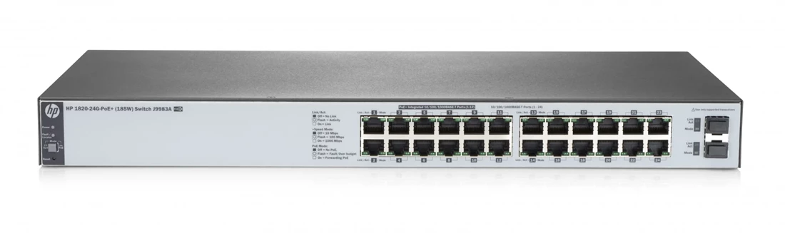 HPE OfficeConnect J9983A#ABA 1820-24G-PoE+ (185W) Switch