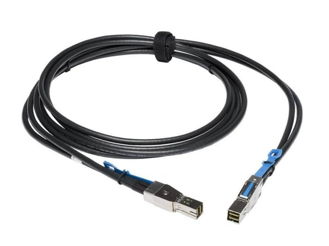 Dell 470-ABDR PowerVault MD1400 2M SFF-8644 To SFF8644 Mini SAS cable